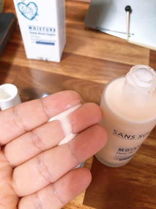 산수시 데포 세럼 수분 물광 비타민 에센스 50ml 기초화장품 — 5점을 준 리뷰어가 2021년 6월 올린 사용 사진