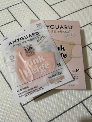 [애니가드] 셋업 메베마스크라이트  (대형 4컬러 + 중형 4컬러) — 5점을 준 리뷰어가 2022년 7월 올린 사용 사진