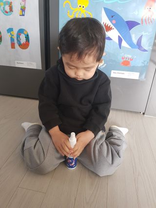 셀바이져 항균 스프레이 핸드워시 + 키즈세정제 SET — 5점을 준 리뷰어가 2021년 3월 올린 사용 사진