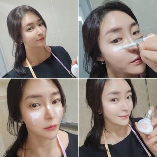 KISSY BAE 키시베이 키시베이 리얼화이트 톤업틴트 — 5점을 준 리뷰어가 2021년 7월 올린 사용 사진