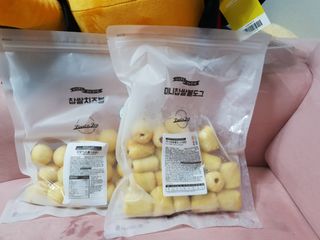 Dog&Ball 독앤볼 [Dog&Ball] 미니찹쌀볼도그 찹쌀치즈볼 — 5점을 준 리뷰어가 2021년 9월 올린 사용 사진