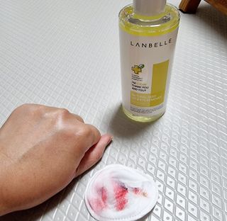 랑벨 내츄럴 딥 립앤아이 리무버 210ml — 5점을 준 리뷰어가 2022년 6월 올린 사용 사진