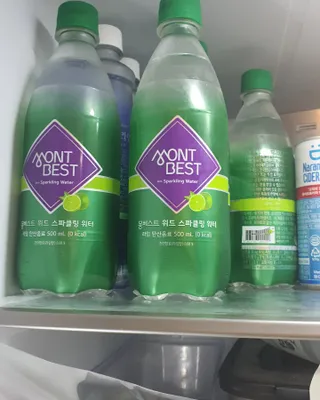 몽베스트 Montbest with Sparkling water Lime20병 — 5점을 준 리뷰어가 2022년 7월 올린 사용 사진