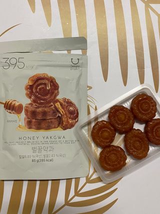 올리브영 딜라이트 프로젝트 벌꿀약과 — 5점을 준 리뷰어가 2022년 10월 올린 사용 사진