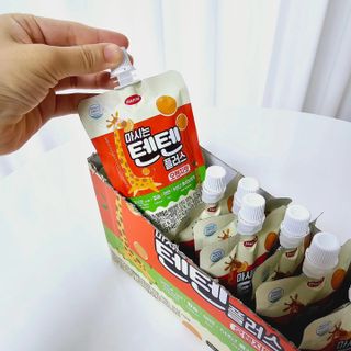 프리캠페인용 [한미사이언스] 우리 아이 튼튼, 엄마 마음 든든! 마시는텐텐 플러스 (100ml*10입) — 5점을 준 리뷰어가 2023년 10월 올린 사용 사진
