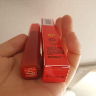 [블랙루즈]하프앤하프틴트 10종 中 택1+랜덤1 — 5점을 준 리뷰어가 2021년 2월 올린 사용 사진