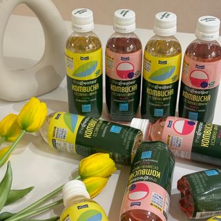 더그레잇티 콤부차 [매일유업] 더그레잇티 44kcal 콤부차 300ml *12개입 (오리지널 6개+베리리치 6개) — 5점을 준 리뷰어가 2023년 7월 올린 사용 사진