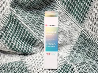 리더스코스메틱 리더스 카밍 바이오틱스 선 에센스 SPF 50+ PA++++ — 5점을 준 리뷰어가 2022년 8월 올린 사용 사진