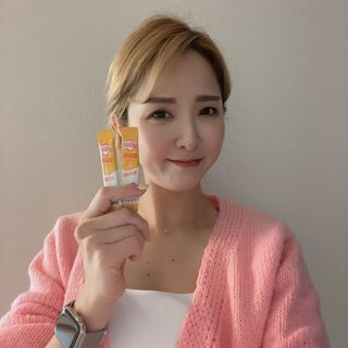 광동제약 [광동] 비타500데일리스틱 70포X2개 + 뚱랑이엽서 + 쇼핑백 증정 — 5점을 준 리뷰어가 2022년 11월 올린 사용 사진