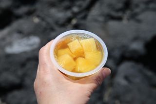 돌 MF[Dole] 파인애플컵/망고컵/복숭아컵 198g 6입X1박스 (맛 1가지 랜덤 발송) — 5점을 준 리뷰어가 2024년 5월 올린 사용 사진