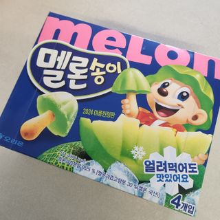 2024 오리온 여름한정판 초코파이 수박 / 후레쉬베리 멜론 / 멜론송이 — 5점을 준 리뷰어가 2024년 8월 올린 사용 사진