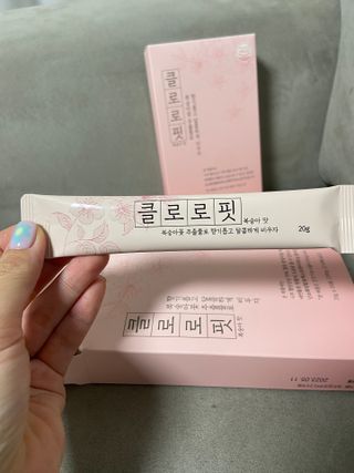 주식회사 메디프바이오 클로로핏 — 5점을 준 리뷰어가 2023년 8월 올린 사용 사진
