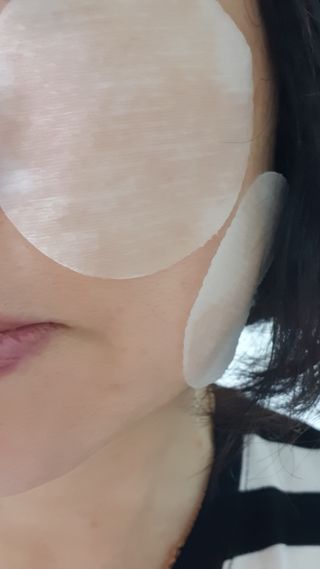 산다화 비타민씨 화이트닝 토너 패드 — 5점을 준 리뷰어가 2023년 6월 올린 사용 사진
