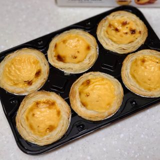 디앙뜨 포르투갈 에그타르트 오리지널 맛+패션후르츠+초콜릿타르트 맛 중 택1 — 5점을 준 리뷰어가 2021년 7월 올린 사용 사진
