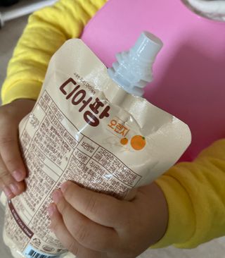 [몸엔용] 우리 아이 건강간식, 달콤한 녹용곤약젤리 디어팡 4종 — 5점을 준 리뷰어가 2021년 11월 올린 사용 사진