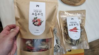 자연을담은모듬부각 — 5점을 준 리뷰어가 2022년 1월 올린 사용 사진