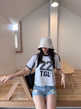 더그린랩 WOMEN SPORTY 22 CROP SHORT SLEEVE — 5점을 준 리뷰어가 2023년 6월 올린 사용 사진
