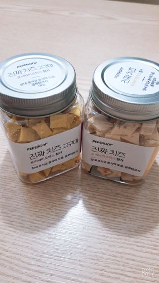 페페로니 진짜 프리바이오틱스 치즈+치즈고구마 180g+180g — 5점을 준 리뷰어가 2021년 7월 올린 사용 사진