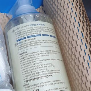 고위드올인원 세탁세제 1000ml — 4점을 준 리뷰어가 2021년 5월 올린 사용 사진