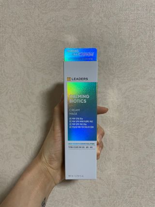 리더스코스메틱 리더스 카밍 바이오틱스 크림 마스크 — 4점을 준 리뷰어가 2021년 3월 올린 사용 사진