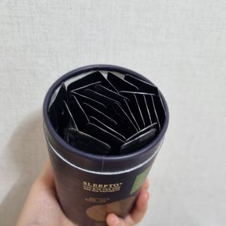 프리마인 자체 기업부설 연구소에서 찾아낸 건강한 수면의 비밀.  슬립토 플러스 30포 — 5점을 준 리뷰어가 2021년 10월 올린 사용 사진