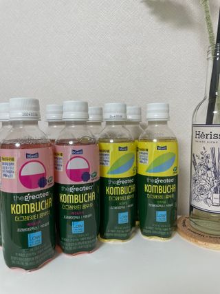 더그레잇티 콤부차 [매일유업] 더그레잇티 44kcal 콤부차 300ml *12개입 (오리지널 6개+베리리치 6개) — 5점을 준 리뷰어가 2023년 8월 올린 사용 사진