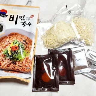 [한면원] 비빔국수 2인분 — 2점을 준 리뷰어가 2022년 7월 올린 사용 사진