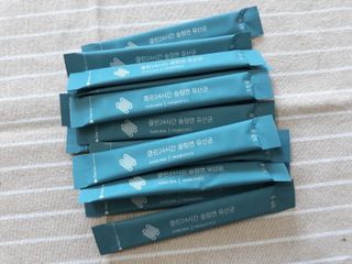 클린24시간 슬림앤유산균 1박스 (3.5g X 15포) — 5점을 준 리뷰어가 2022년 11월 올린 사용 사진