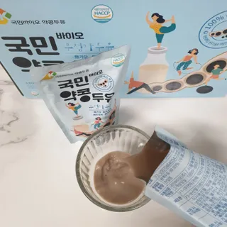 국민바이오 약콩두유 — 5점을 준 리뷰어가 2022년 6월 올린 사용 사진