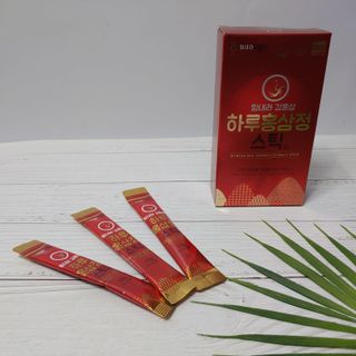 힘내라김홍삼 하루홍삼정스틱 10g x 10포 — 5점을 준 리뷰어가 2021년 5월 올린 사용 사진