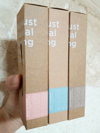 [후르디아] 끈적임 없는 착한성분 비건  핸드크림 3종 — 5점을 준 리뷰어가 2021년 12월 올린 사용 사진