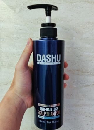 다슈코리아 다슈 데일리 단백질 한방 두피 골드 샴푸 500ml — 5점을 준 리뷰어가 2021년 1월 올린 사용 사진
