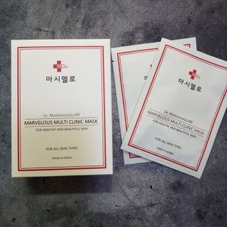 닥터마시멜로 마블러스 멀티 클리닉 마스크 — 5점을 준 리뷰어가 2021년 4월 올린 사용 사진