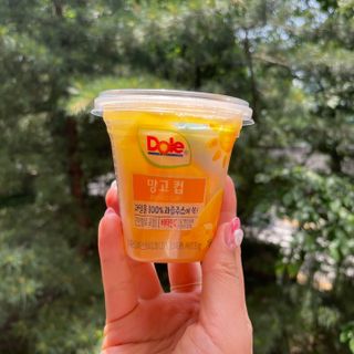 돌 MF[Dole] 파인애플컵/망고컵/복숭아컵 198g 6입X1박스 (맛 1가지 랜덤 발송) — 5점을 준 리뷰어가 2024년 5월 올린 사용 사진
