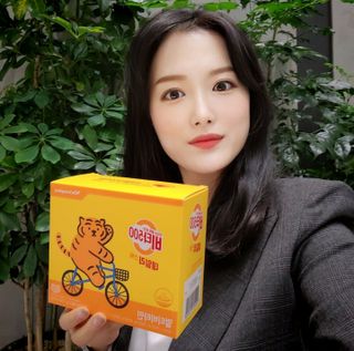 광동제약 [광동] 비타500데일리스틱 70포X2개 + 뚱랑이엽서 + 쇼핑백 증정 — 5점을 준 리뷰어가 2022년 10월 올린 사용 사진