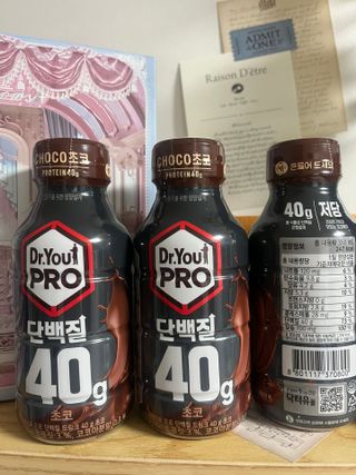 닥터유 프로 단백질 드링크 40g 초코 닥터유 프로 단백질드링크 40g 초코 — 4.5점을 준 리뷰어가 2024년 9월 올린 사용 사진