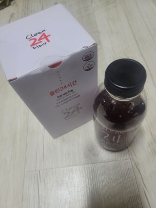 클린24시간 1BOX(5포) + 전용보틀(500ml) — 5점을 준 리뷰어가 2022년 12월 올린 사용 사진