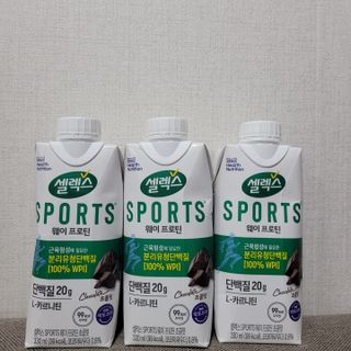 셀렉스스포츠 셀렉스 스포츠 드링크 초콜릿 _ 330ml x 12팩 — 5점을 준 리뷰어가 2021년 12월 올린 사용 사진