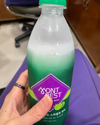 몽베스트 Montbest with Sparkling water Lime20병 — 5점을 준 리뷰어가 2022년 9월 올린 사용 사진