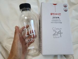 클린24시간 1BOX(5포) + 전용보틀(500ml) — 5점을 준 리뷰어가 2022년 9월 올린 사용 사진