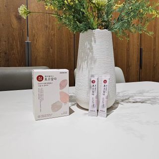 FREE [경남제약헬스케어] 런칭기념 케어플러스 참효소답다 3g x 30포/곡물효소&콤부차 — 5점을 준 리뷰어가 2023년 10월 올린 사용 사진