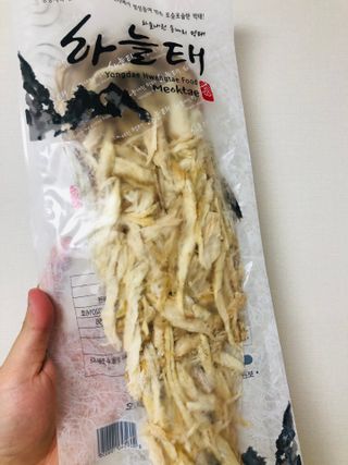 [오늘바스켓] 용대리 손질하늘태 130g — 5점을 준 리뷰어가 2021년 6월 올린 사용 사진