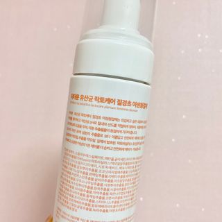 MF프리 [닥터문] 유산균 락토케어 질경초 여성청결제 200ml (폼타입) — 3.5점을 준 리뷰어가 2022년 6월 올린 사용 사진