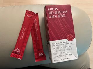 [덜다] 글루타치온 저분자 콜라겐 (20g x 15포) — 5점을 준 리뷰어가 2023년 8월 올린 사용 사진