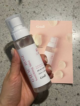 그리니프 유기농 갈락 로즈 수딩미스트 100ml — 4.5점을 준 리뷰어가 2023년 5월 올린 사용 사진