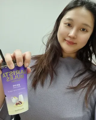 바리스타룰스 돌체 라떼 — 5점을 준 리뷰어가 2023년 4월 올린 사용 사진