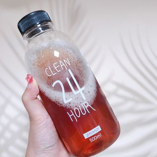 클린24시간 1BOX(5포) + 전용보틀(500ml) — 5점을 준 리뷰어가 2023년 7월 올린 사용 사진