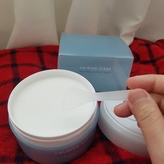 리더스코스메틱 리더스 카밍 클리어 밀크 필 클렌즈 밤 — 5점을 준 리뷰어가 2020년 12월 올린 사용 사진