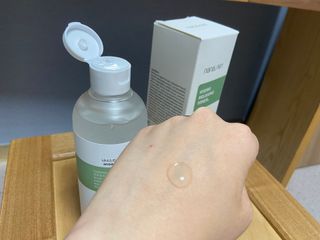 나나스킨 하이드로릴렉싱토너 — 5점을 준 리뷰어가 2021년 3월 올린 사용 사진