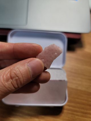 [아이스칩스] 무설탕 비건 자일리톨 캔디 7종 2개기준 — 5점을 준 리뷰어가 2021년 6월 올린 사용 사진